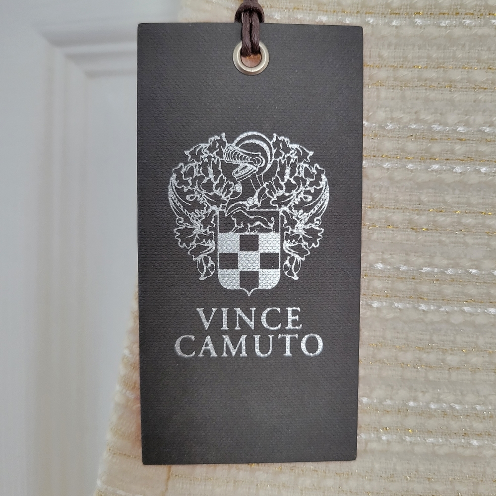 🤍 Vince Camuto Tweed Ivory Dress Sizes 10 & 12 NWT - Picture 3 of 8